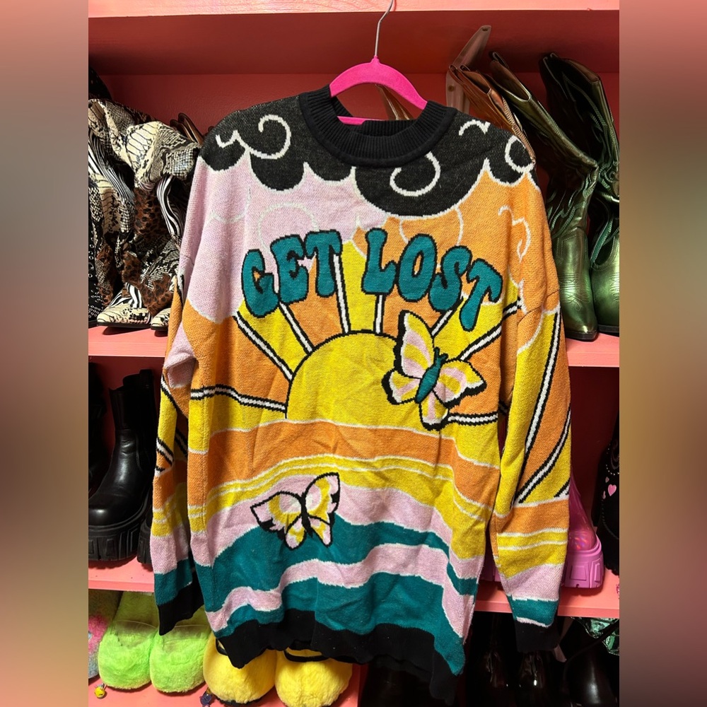 Current mood Get Lost sweater!